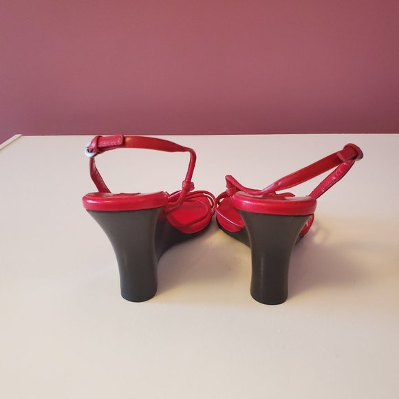 Lisa Vicky Wedge Sandals Size 4M - Picture 5 of 7